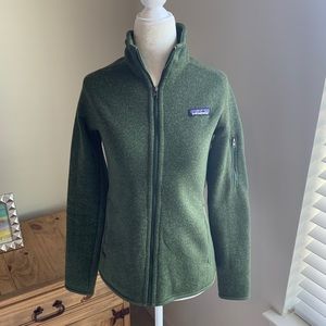 Patagonia Better Sweater in Forest Green